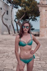 ISOLA BELLA DOLGULU SÜNGERLİ BİKİNİ ÜST - 40386