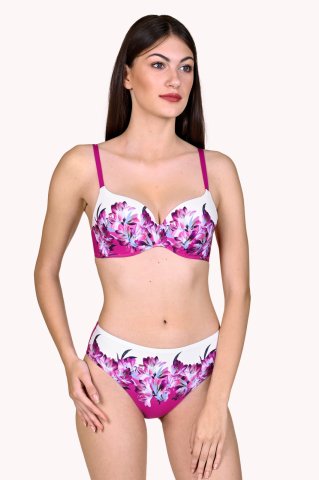 Egina 40484 Balenli süngerli toparlayıcı bikini üst