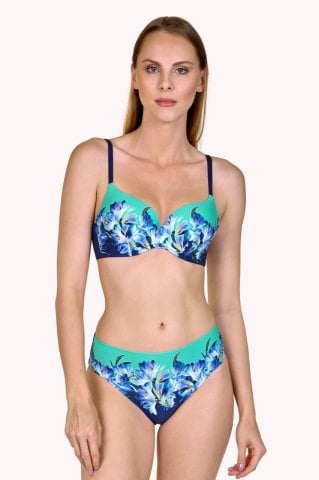 Egina 40484 Balenli süngerli toparlayıcı bikini üst