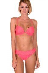 ACAPULCO DOLGULU SÜNGERLİ BİKİNİ ÜST - 40406