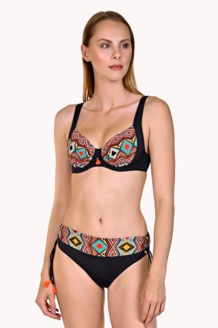 Haiti 41415 yüksek bel slip bikini alt